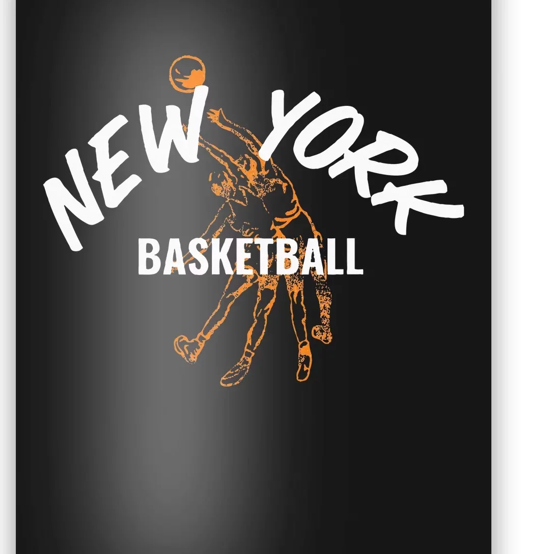 New York Basketball Jersey Poster