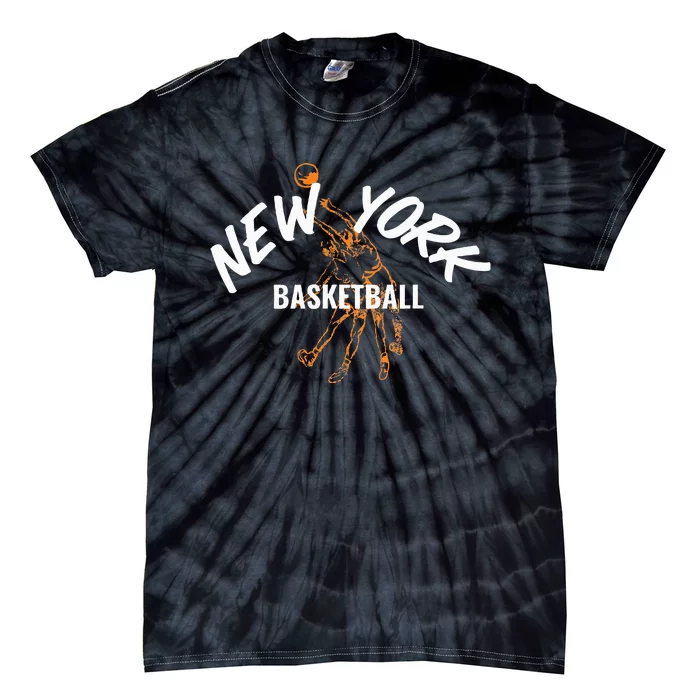 New York Basketball Jersey Tie-Dye T-Shirt