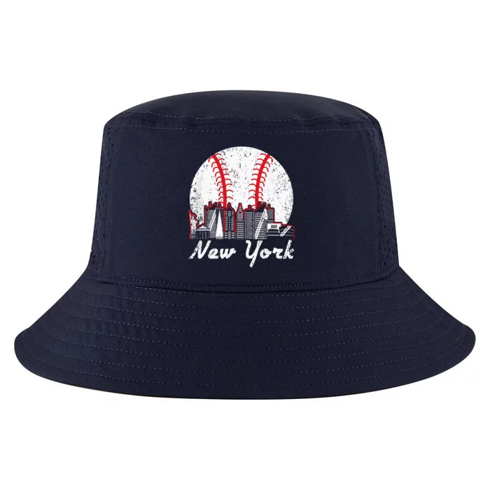 New York Baseball NY Cool Comfort Performance Bucket Hat