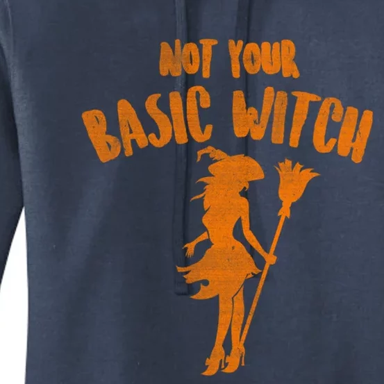 Not Your Basic Witch Gift Women's Pullover Hoodie