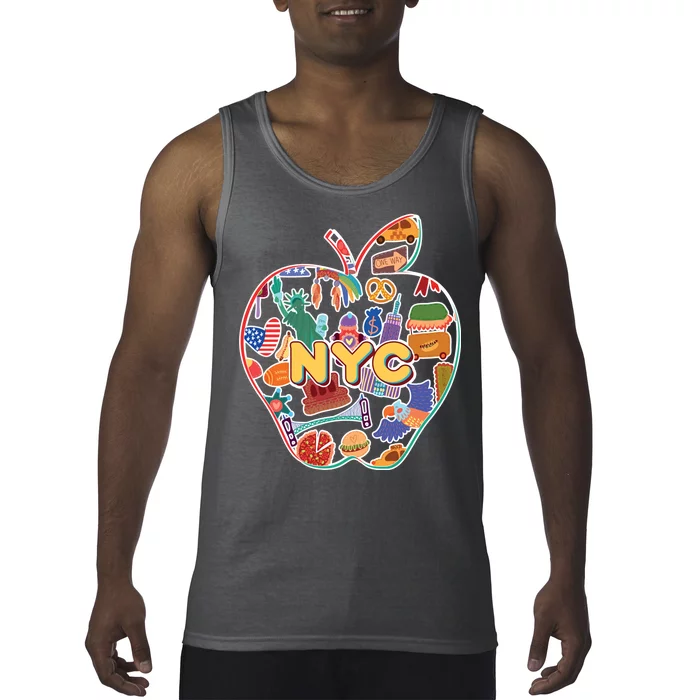 NYC Apple Doodle Tank Top