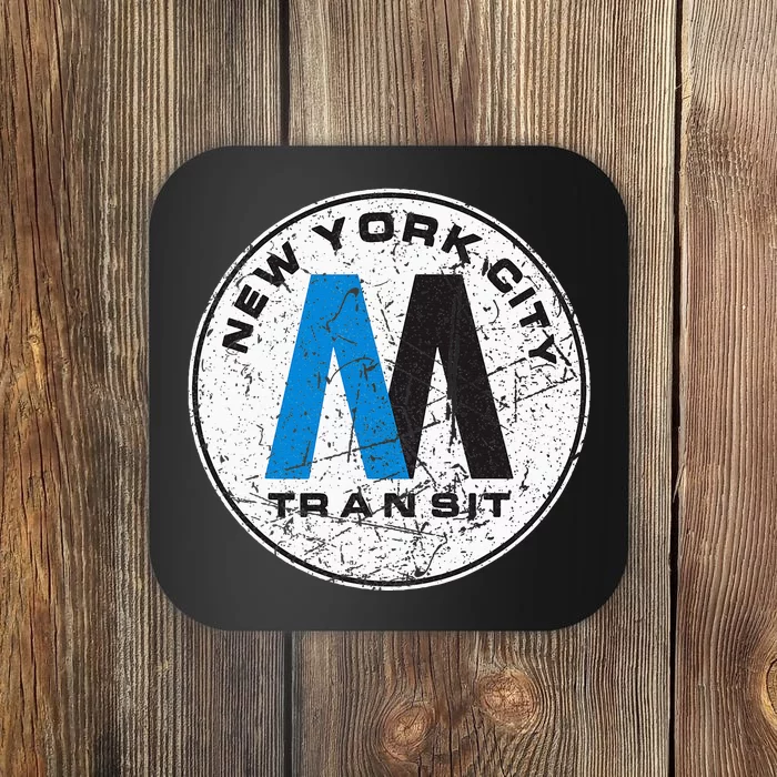 New York City Transit Mta Train Retro New York Coaster