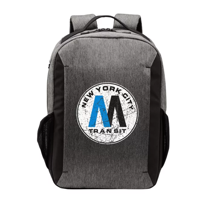 New York City Transit Mta Train Retro New York Vector Backpack