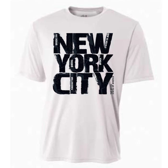 New York Cool Retro New York City Cooling Performance Crew T-Shirt