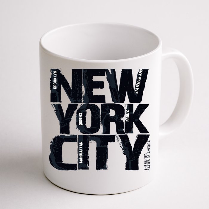 New York Cool Retro New York City Front & Back Coffee Mug