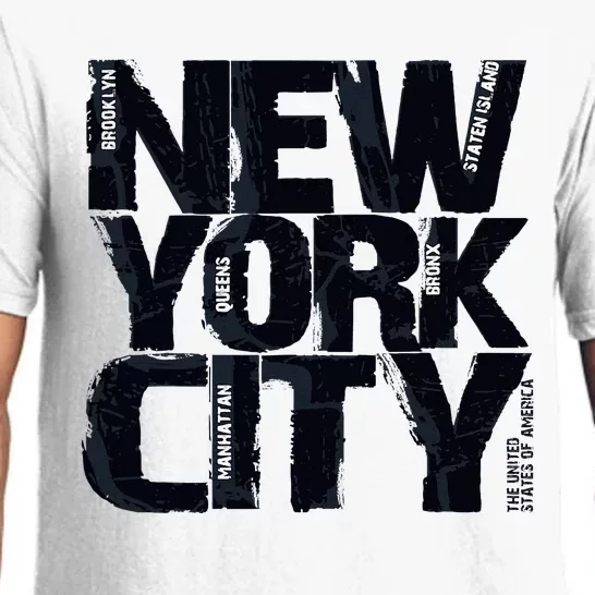 New York Cool Retro New York City Pajama Set