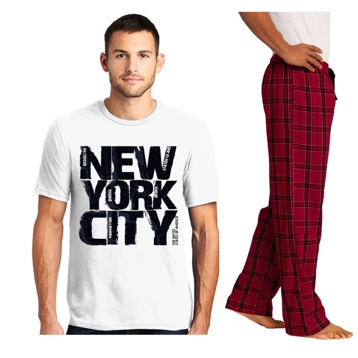 New York Cool Retro New York City Pajama Set