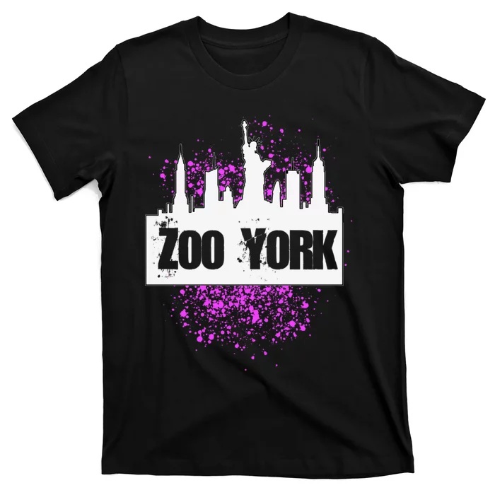 New York City Nyc 5 Boroughs Big Apple Skyline Zoo York T-Shirt