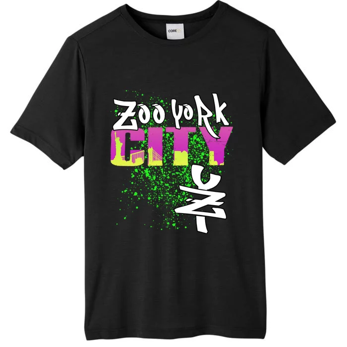 New York City Nyc 5 Boroughs Big Apple Skyline Zoo York ChromaSoft Performance T-Shirt