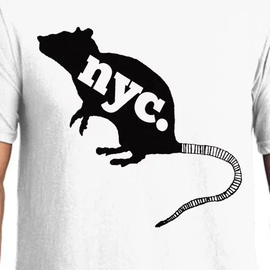 New York City Nyc Rat Logo Pajama Set