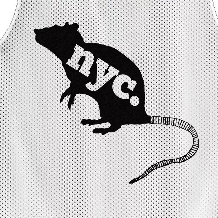 New York City Nyc Rat Logo Mesh Reversible Basketball Jersey Tank