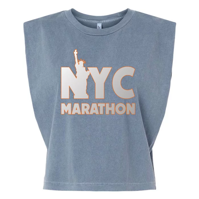 New York City Marathon Garment-Dyed Women's Muscle Tee