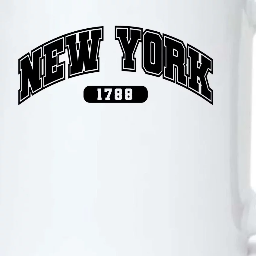 New York Collegiate Style 1788 Black Color Changing Mug