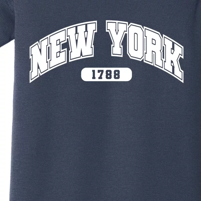 New York Collegiate Style 1788 Baby Bodysuit