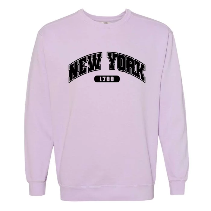 New York Collegiate Style 1788 Garment-Dyed Sweatshirt