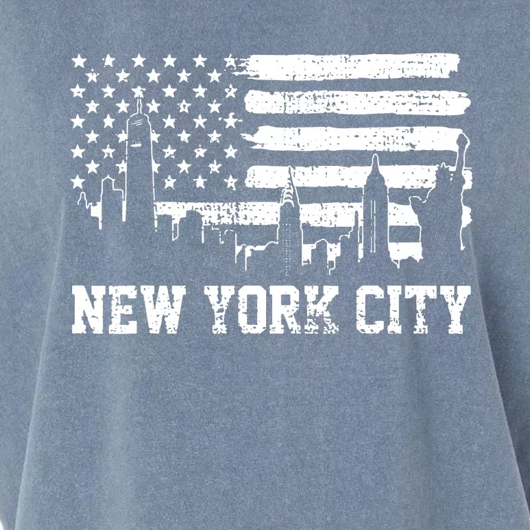 New York City Great Garment-Dyed Women's Muscle Tee