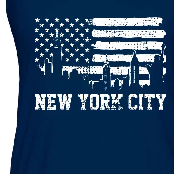 New York City Great Ladies Essential Flowy Tank