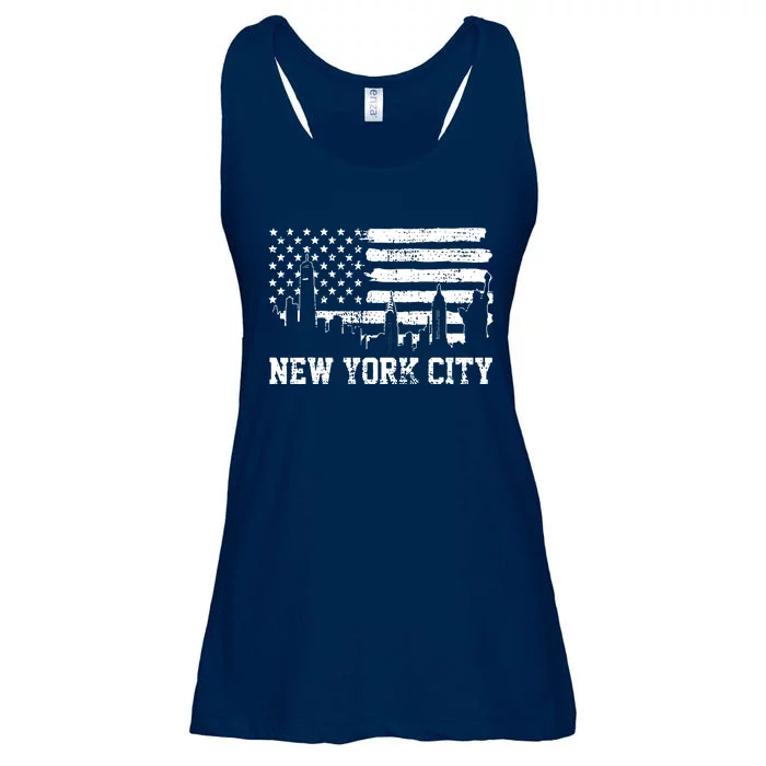 New York City Great Ladies Essential Flowy Tank