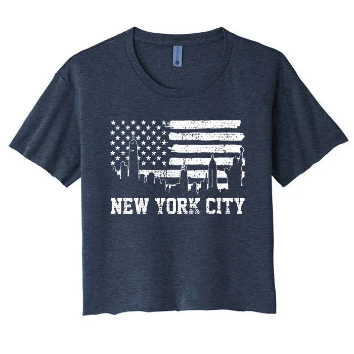 New York City Great Women's Crop Top Tee