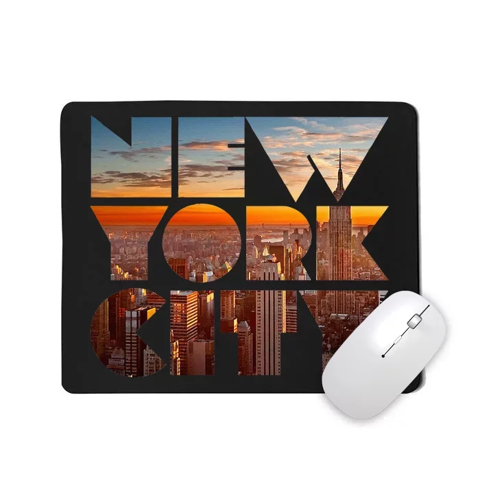 New York City Skyline Nyc Ny City Mousepad