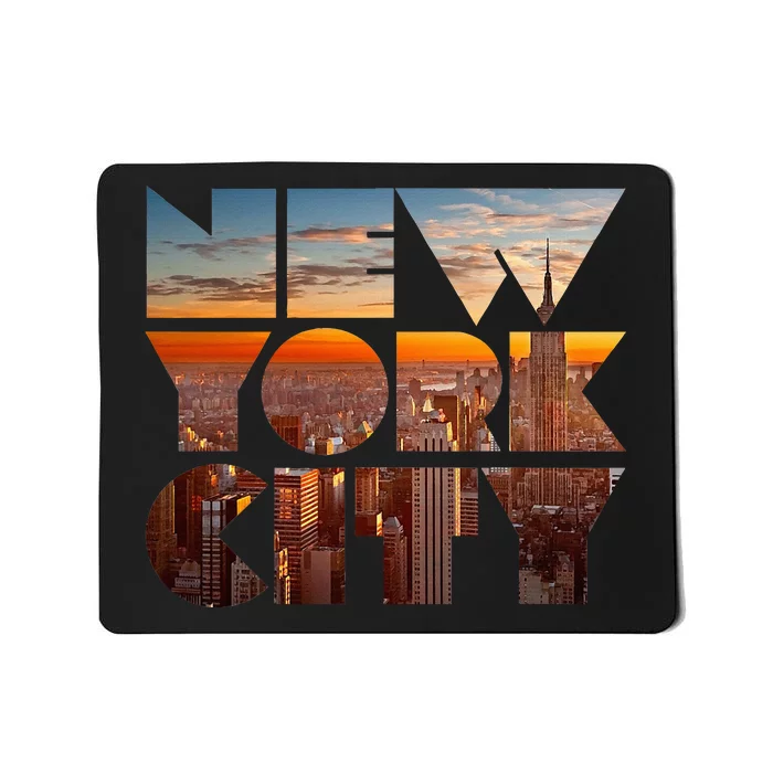 New York City Skyline Nyc Ny City Mousepad