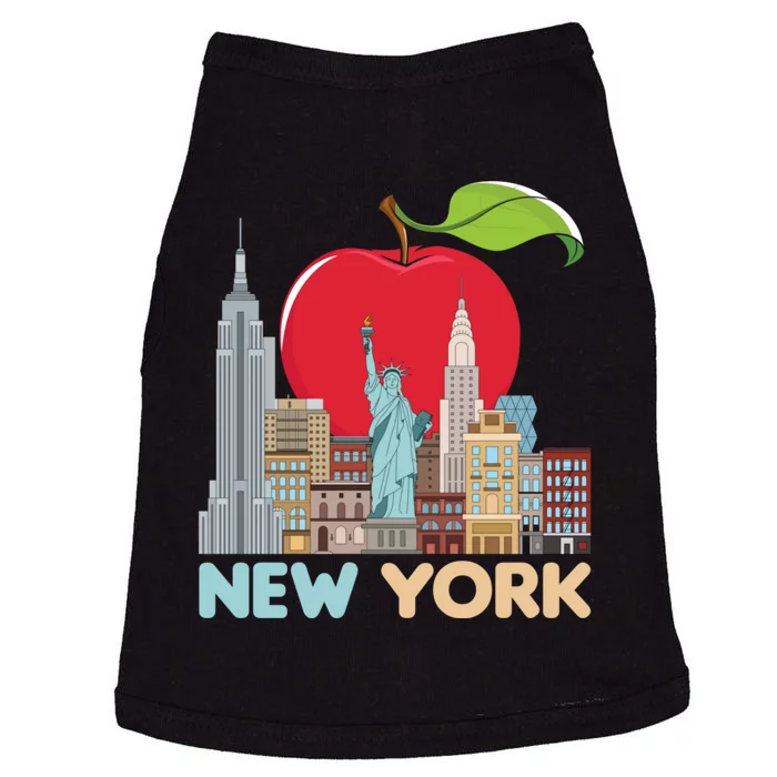 New York City Skyline Gift Big Apple State Souvenir Nyc Doggie Tank