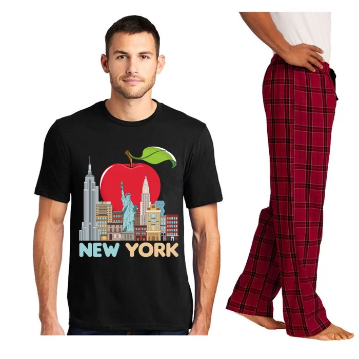 New York City Skyline Gift Big Apple State Souvenir Nyc Pajama Set