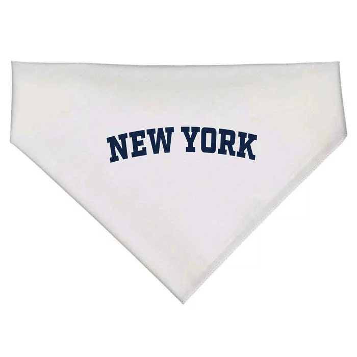 New York City Retro Vintage Nyc Gift USA-Made Doggie Bandana