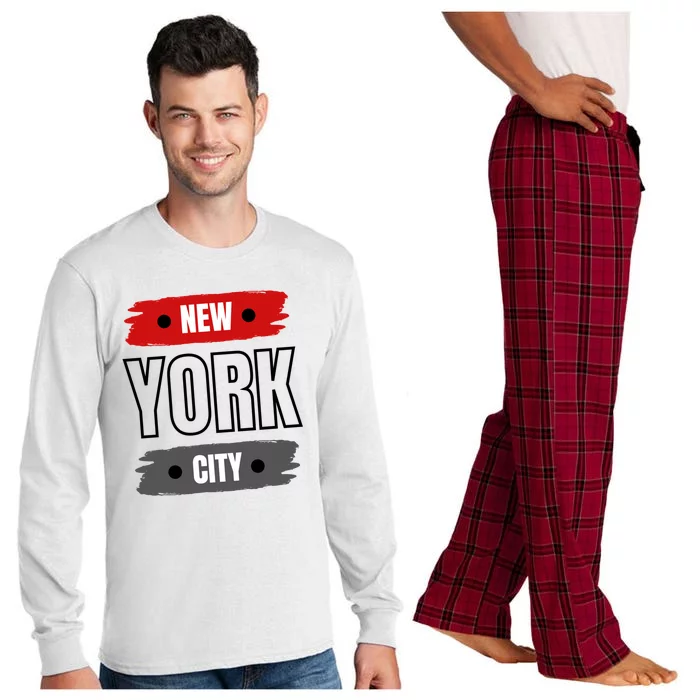 New York City Logo Long Sleeve Pajama Set