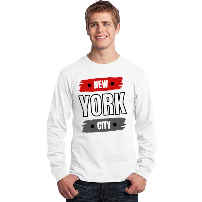 New York City Logo Tall Long Sleeve T-Shirt