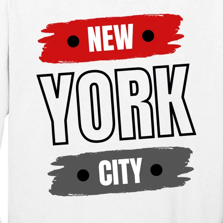 New York City Logo Tall Long Sleeve T-Shirt