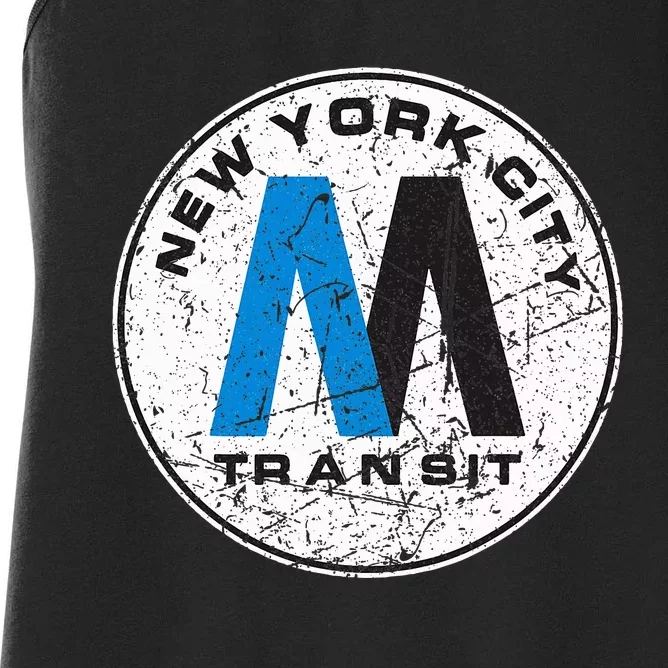 New York City Transit Mta Women's Racerback Tank