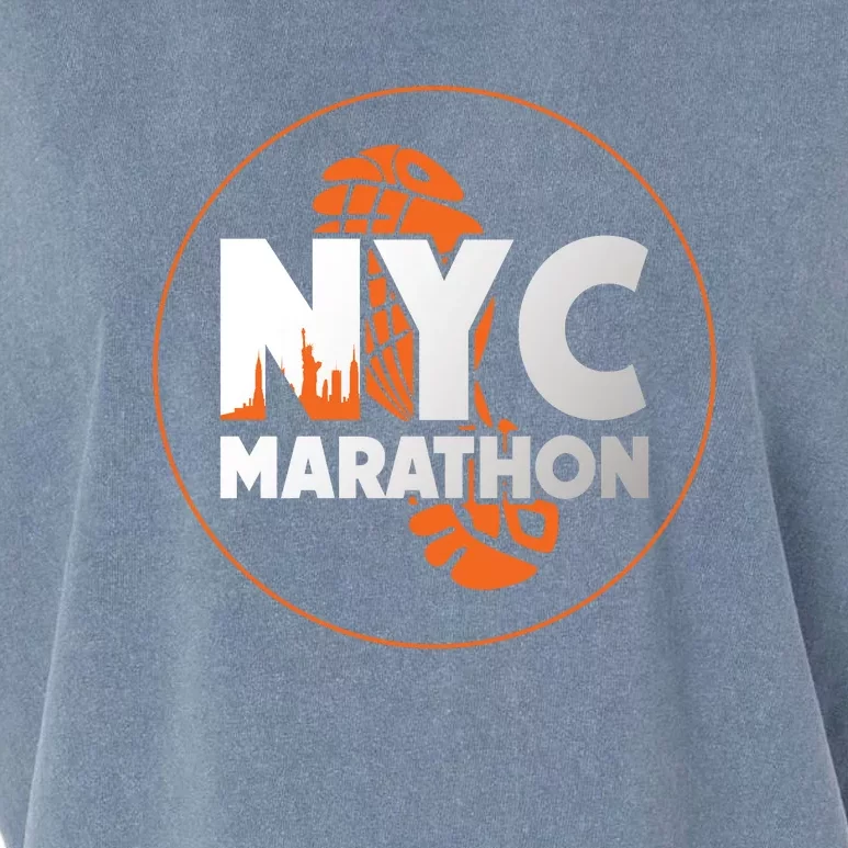 New York City Marathon Garment-Dyed Women's Muscle Tee