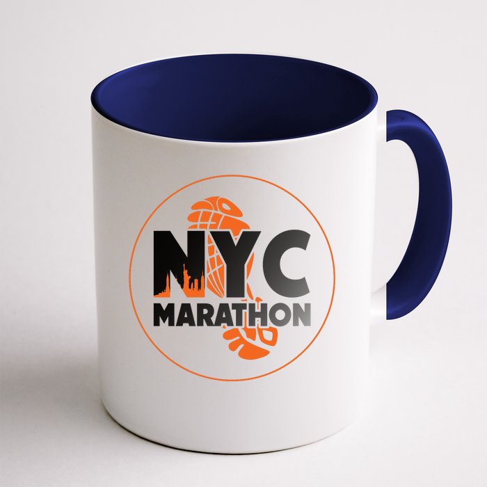 New York City Marathon Front & Back Coffee Mug