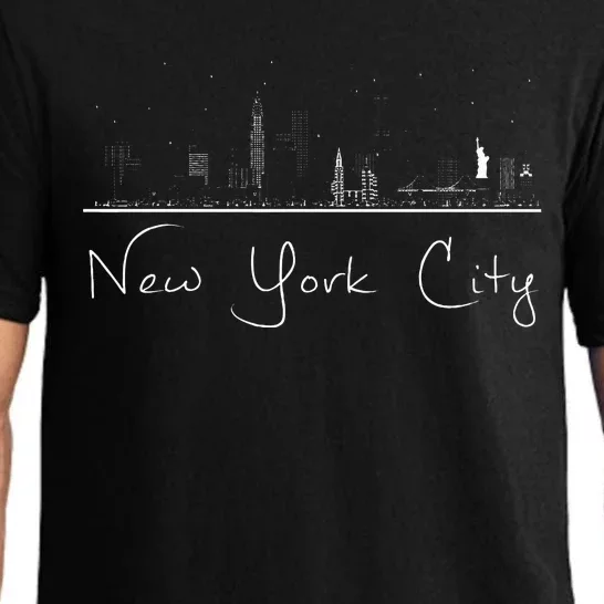 New York City Skyline Pajama Set