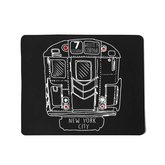 New York City S.U.B.W.A.Y Manhattan Queens Mousepad