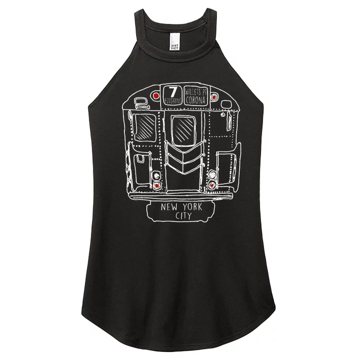 New York City S.U.B.W.A.Y Manhattan Queens Women’s Perfect Tri Rocker Tank