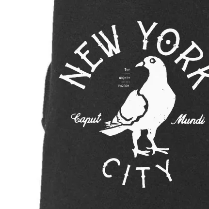 New York City Pigeon Nyc Animals And Birds Doggie 3-End Fleece Hoodie