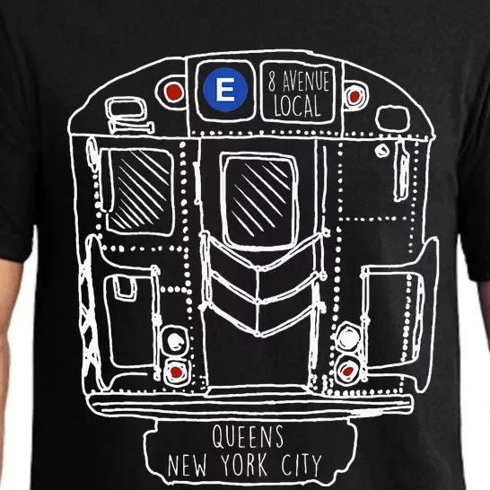 New York City Queens New Yorker Commuter Pajama Set