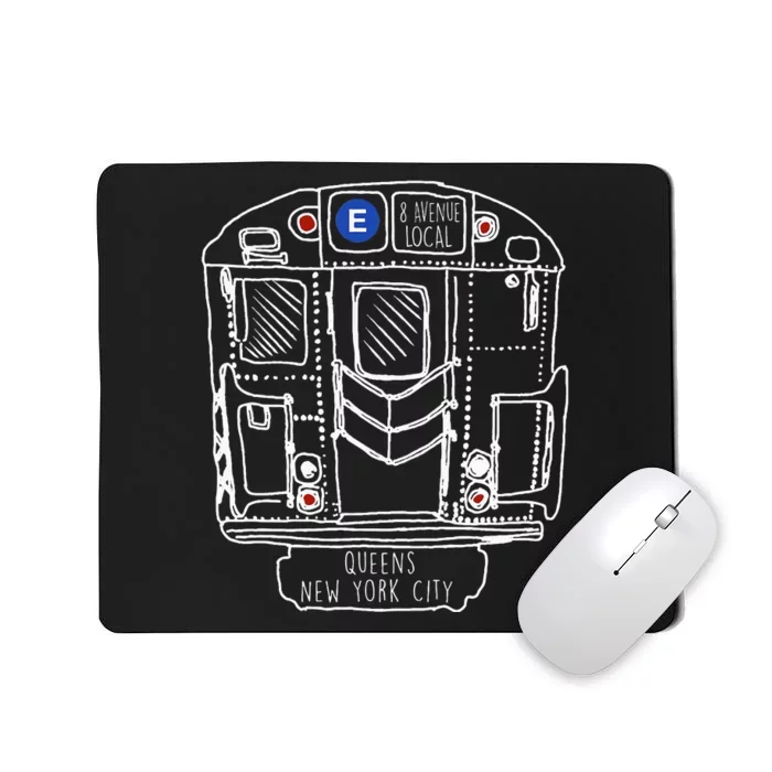 New York City Queens New Yorker Commuter Mousepad