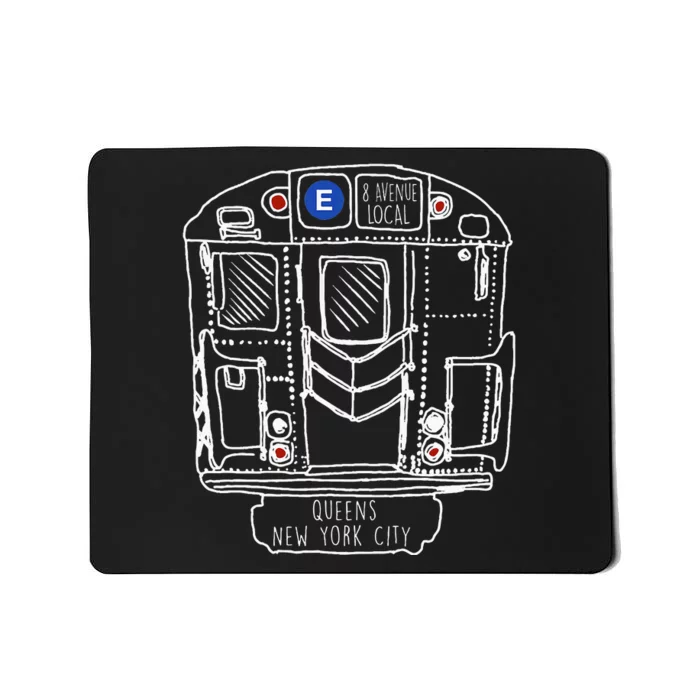 New York City Queens New Yorker Commuter Mousepad