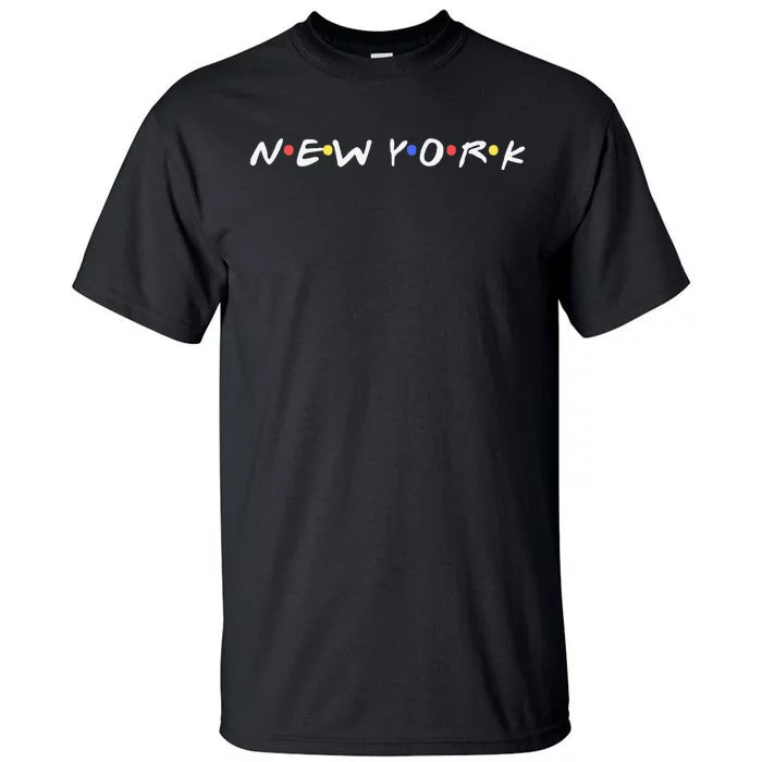 New York City Ny City Nyc Ny State Retro Style Tall T-Shirt