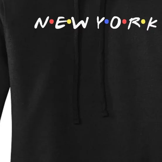 New York City Ny City Nyc Ny State Retro Style Women's Pullover Hoodie