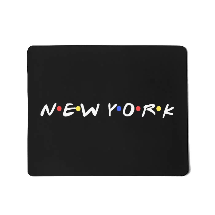 New York City Ny City Nyc Ny State Retro Style Mousepad