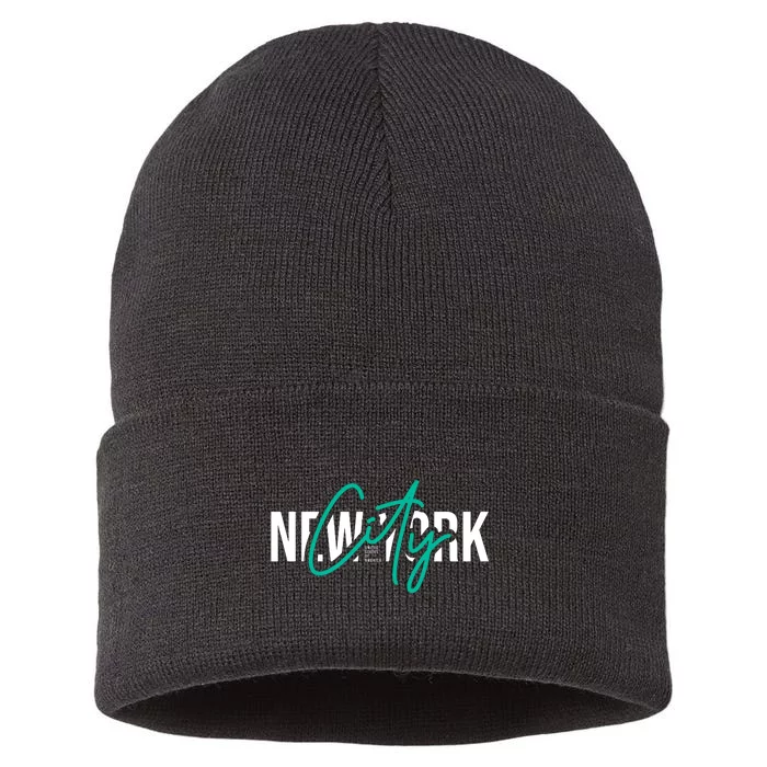 New York City Sustainable Knit Beanie