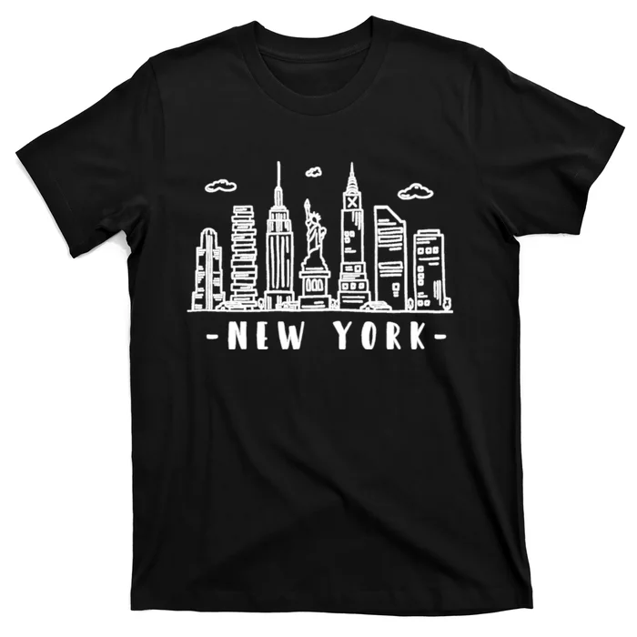 New York City Nyc Ny Skyline T-Shirt