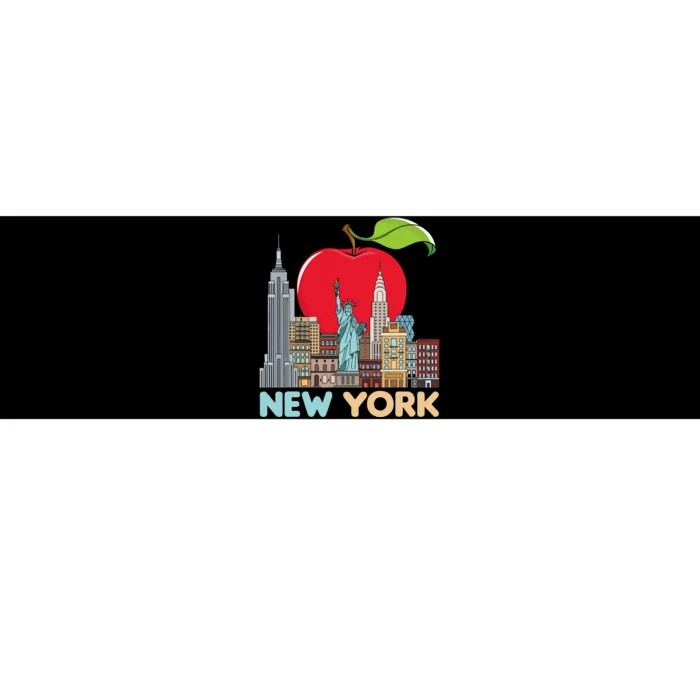 New York City Skyline Gift Big Apple State Souvenir Nyc Bumper Sticker