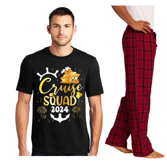 New Year Cruise Squad 2024 NYE Party Family Vacation Trip Pajama Set