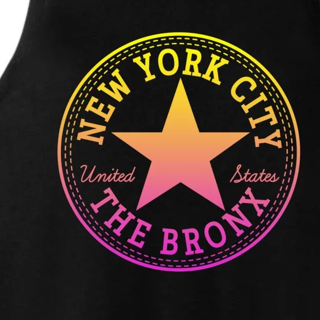 New York City The Bronx Usa United States Diverse Homie Gift Funny Gift Ladies Tri-Blend Wicking Tank