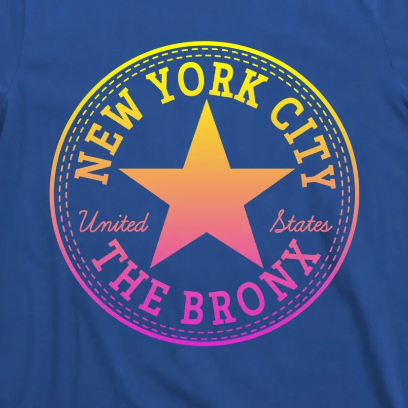 New York City The Bronx Usa United States Diverse Homie Gift Funny Gift T-Shirt